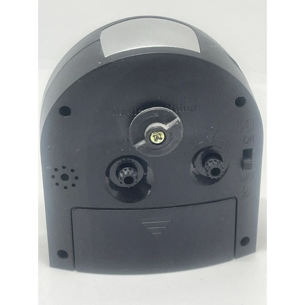 Westclox 3 in. ‎ Black Alarm Clock Analog